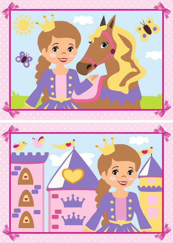 Ravensburger CreArt, Paint by Numbers Junior - Little Princess