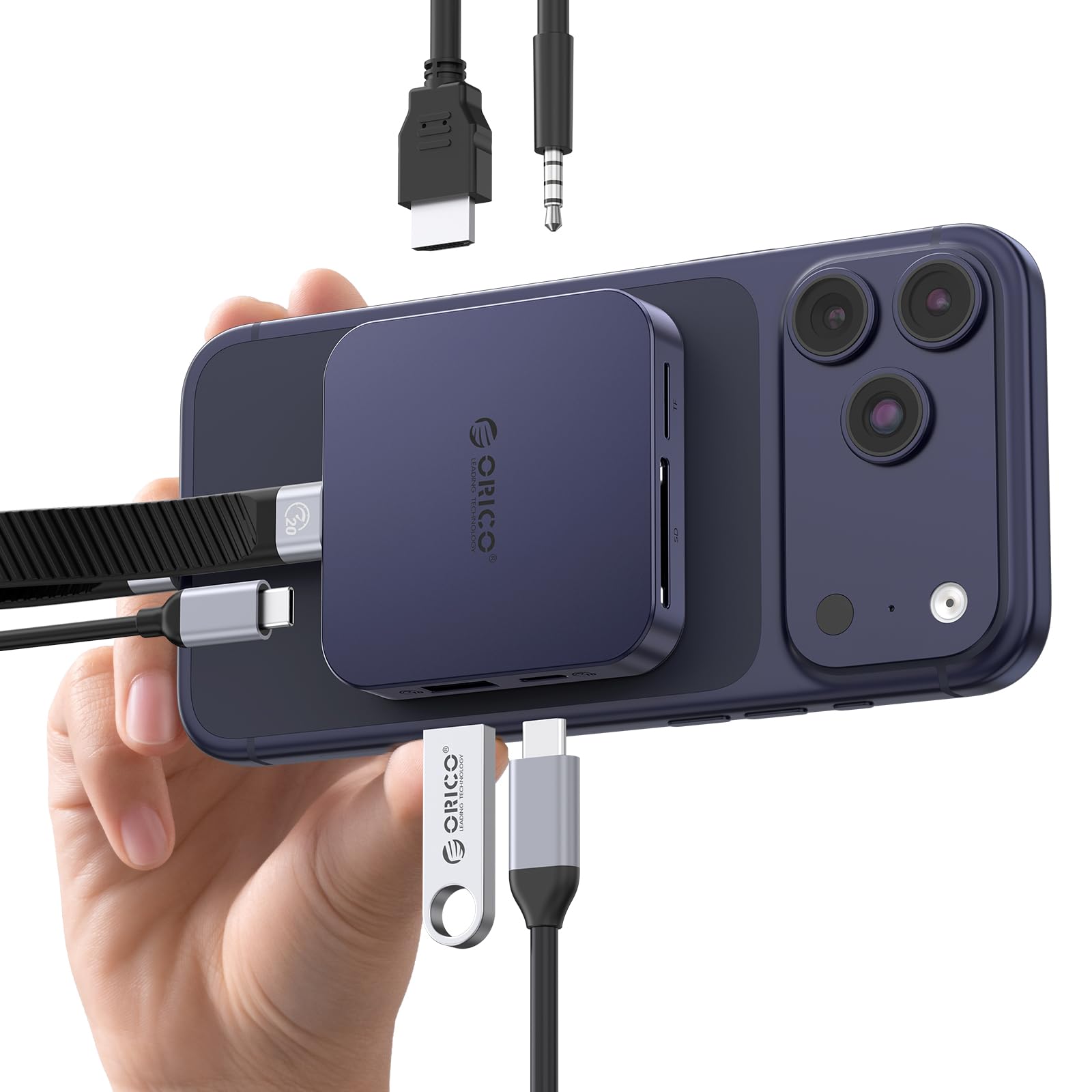 Amazon.co.jp: ORICO マグネット式 M.2 ドッキングステーション 8-IN-1