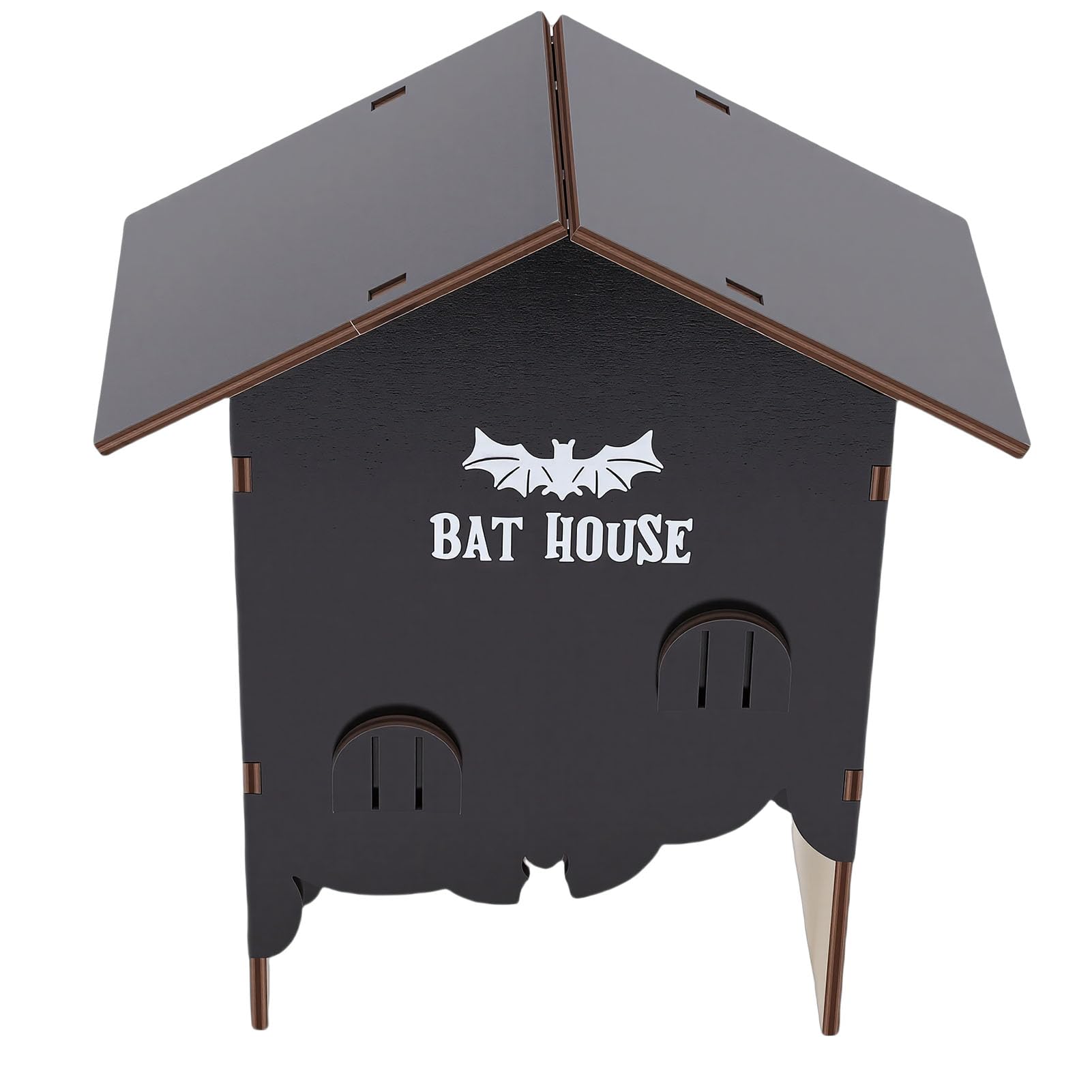 Nichoir pour chauves-souris abri bois de buis cabane extérieure robuste