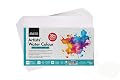 BRUSTRO Artists 25% Cotton Watercolour Paper| 300 GSM,Size A4, Cold Pressed | Pack of 12 Sheets | Ideal for Artist, Prof