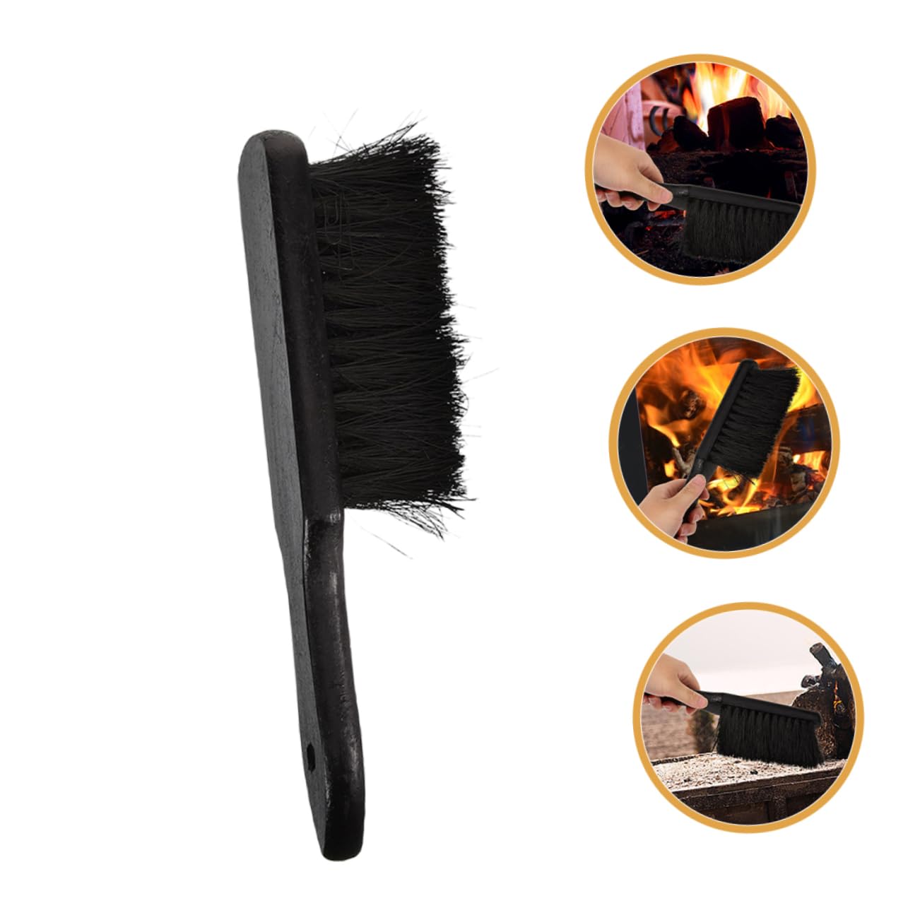 PRETYZOOM 4 Spazzole Per La Pulizia Del Con Setole Morbide Accessori Per Bruciatori A Legna