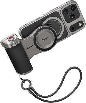 TELESIN iPhone 17 Pro用 カメラグリップ&冷却ケース 自撮り Amazon.com: TELESIN Master Grip Kit for iPhone 17 Pro, Magnetic