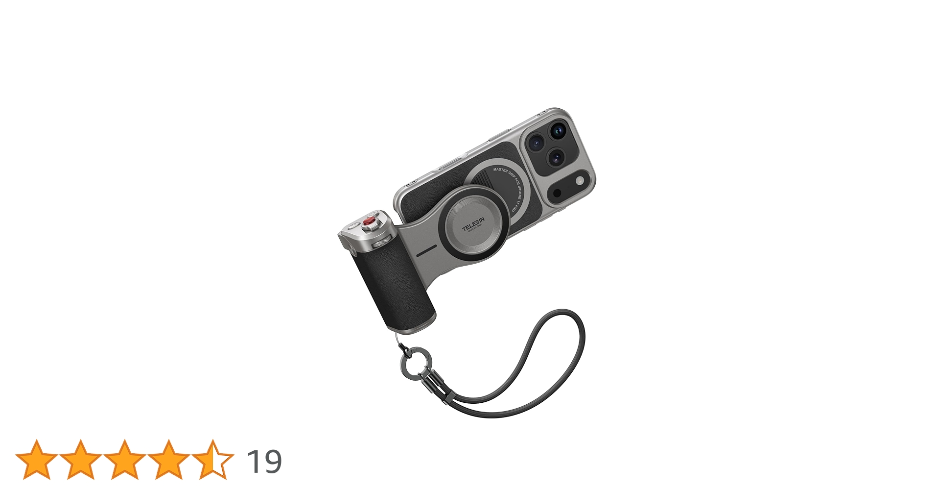 【新品未使用】TELESIN iPhone17 PRO用グリップ 3200mAh Amazon | TELESIN マグネット カメラグリップ & 冷却ケース