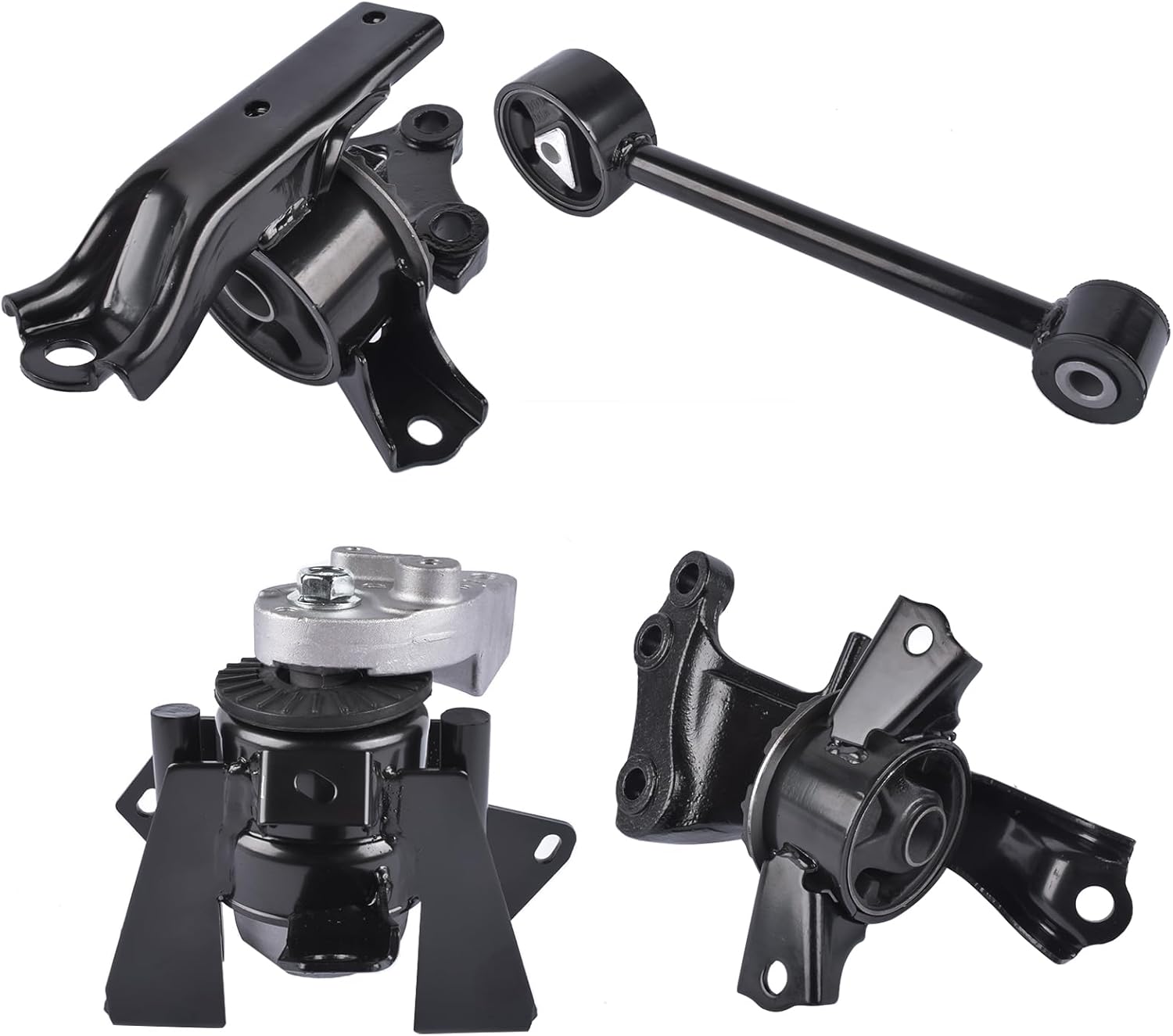 4Pcs Engine Motor Trans Mounts Kit Replacement for 2014-2022 Mitsubishi Mirage G4 1.2L