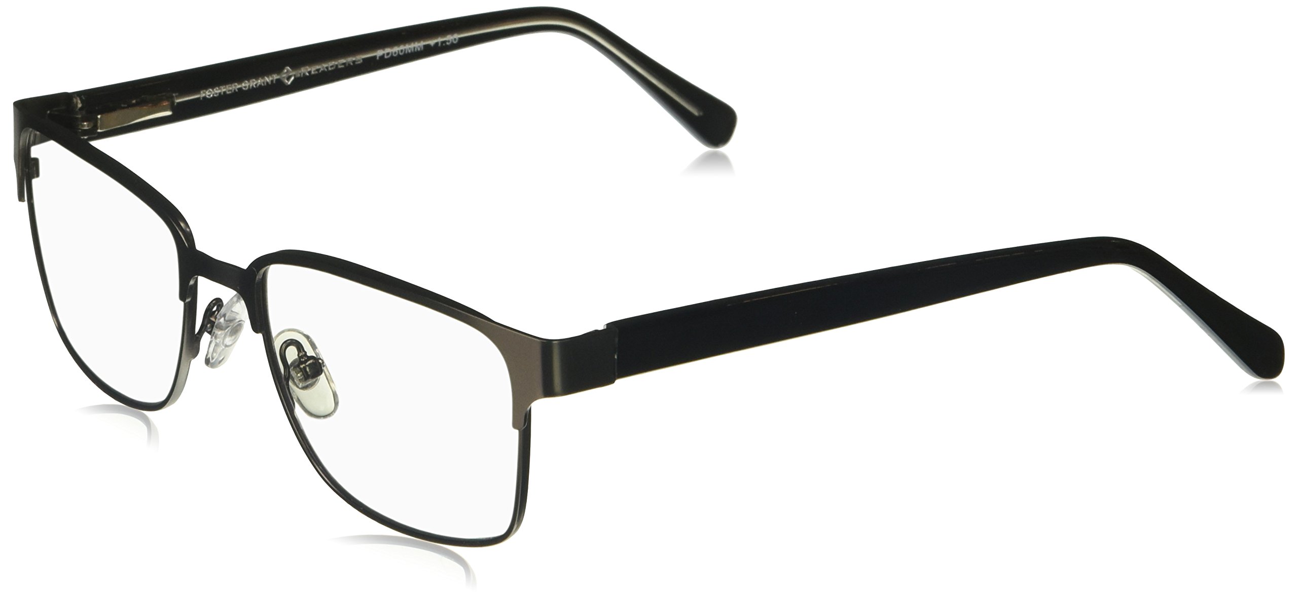 Foster GrantMen's Donovan 1018298 COM Square Reading Glasses