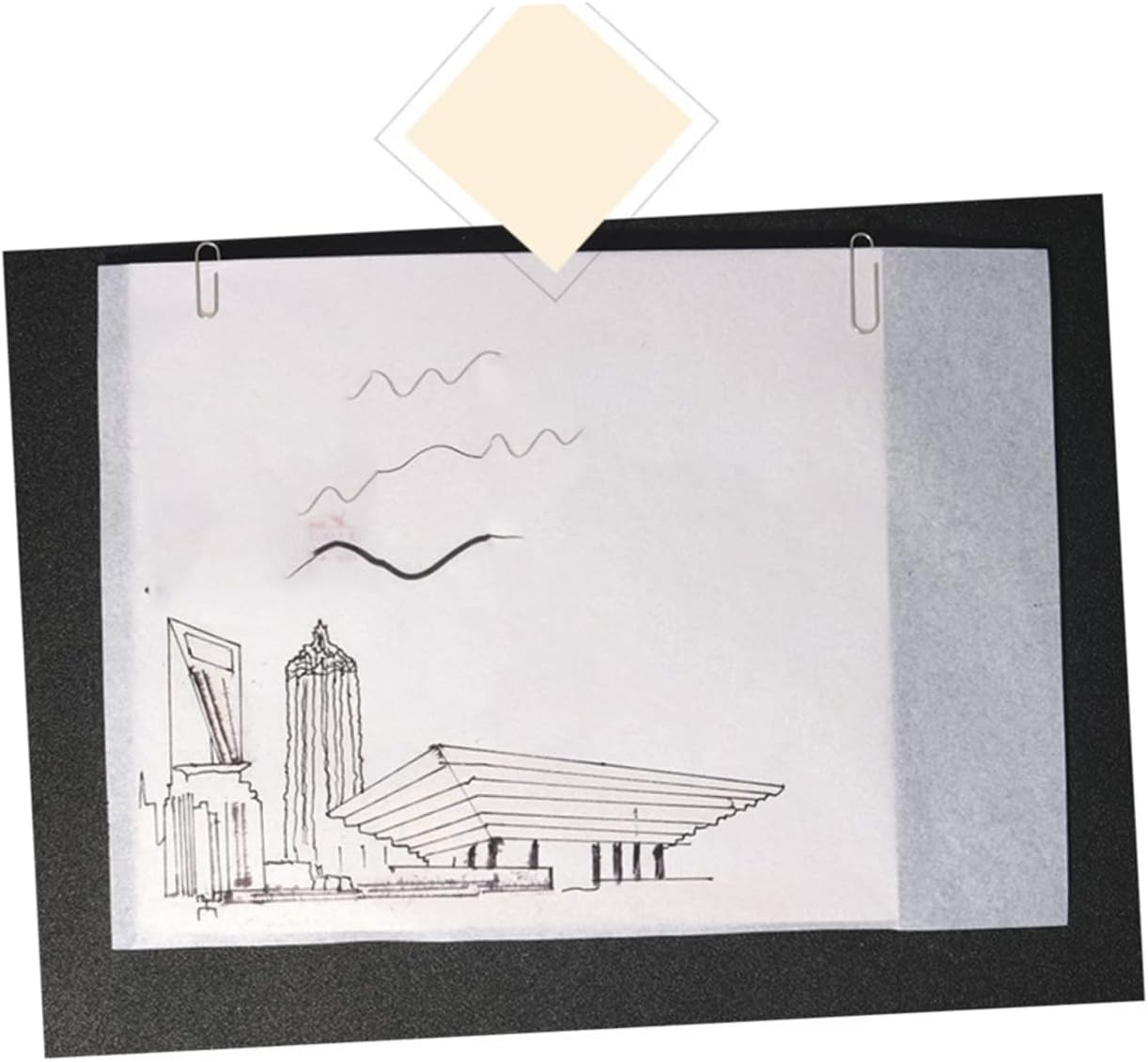 LIFKOME 500sheets Translucent Sketching Paper Trace Paper Craft for Drawing Tracing for Animation and Comic Art