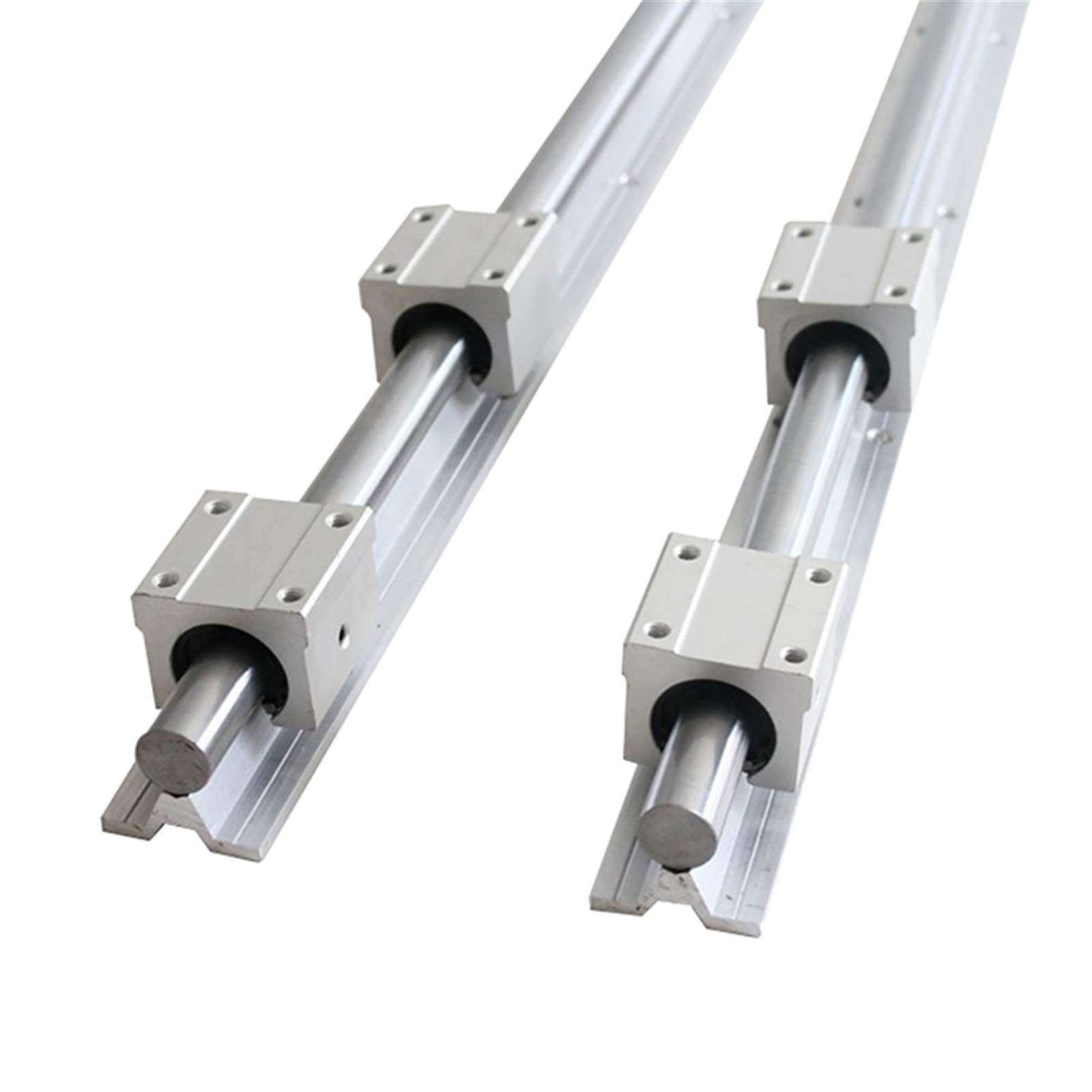 Profesjonalna prowadnica liniowa 16 mm SBR16 200-1500 mm z pełnym podparciem i liniowym blokiem łożysk SBR16UU, część CNC. (blok 2p szyn 4p, 800 mm)