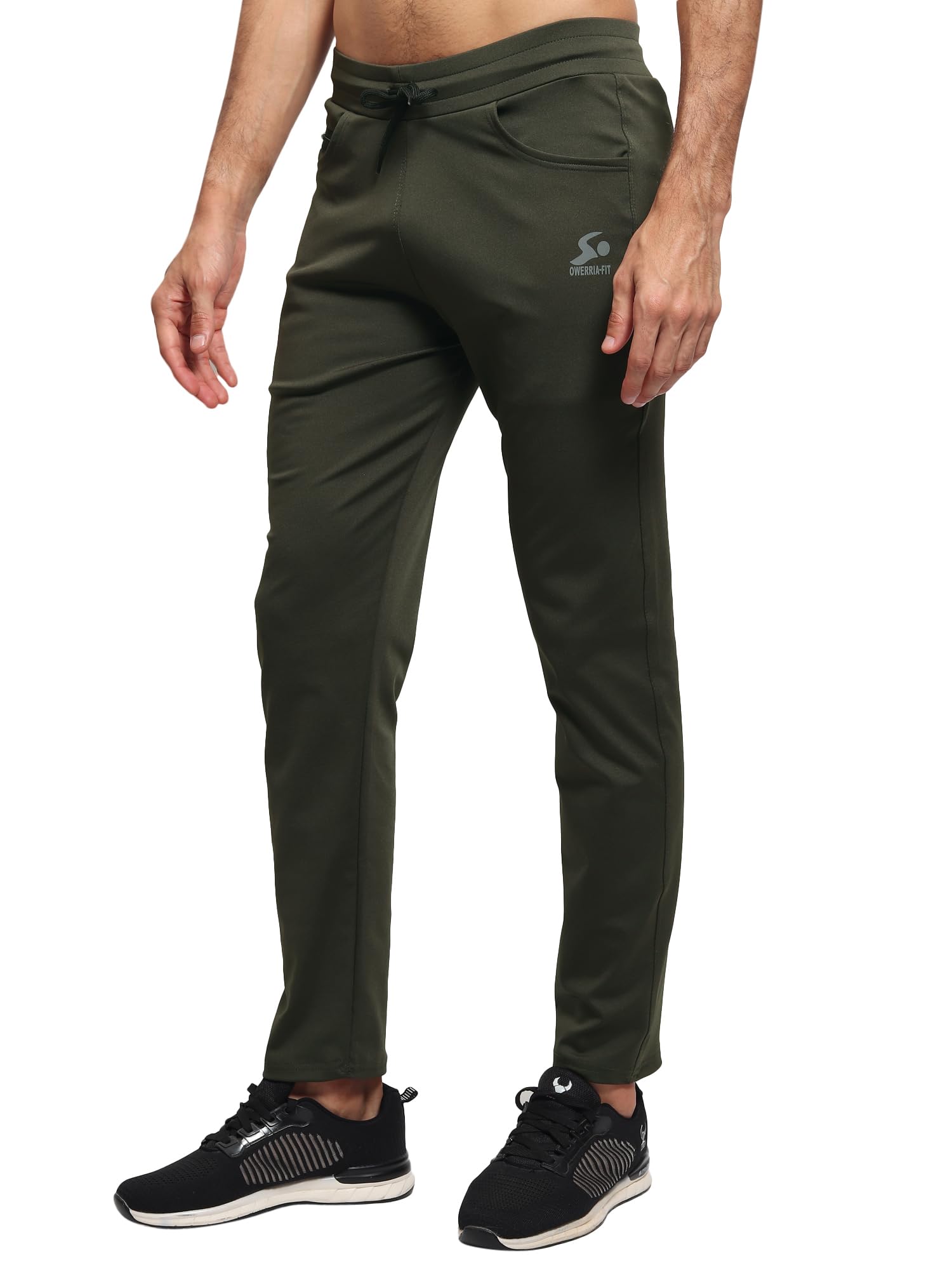 owerria fit Forway-Polyster Lycra Track Pants Regular Fit Front D-Pocket with Mobile Pocket-picture-16