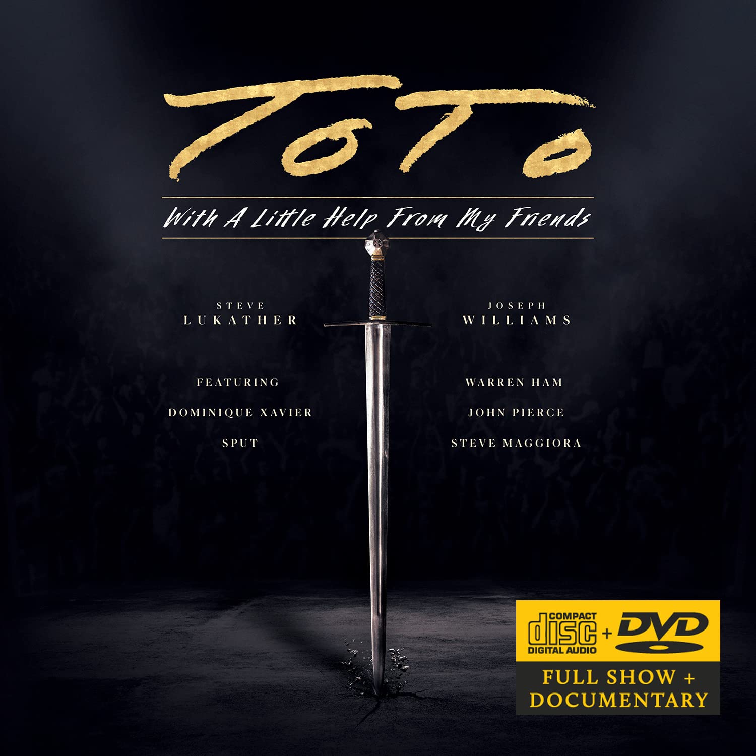 With a Little Help from My Friends - Toto (The Players Club) CD/DVD Album