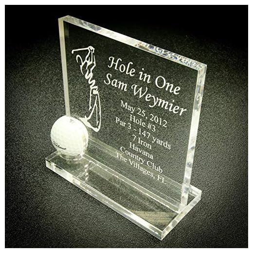 Personalized Hole-in-One Trophy