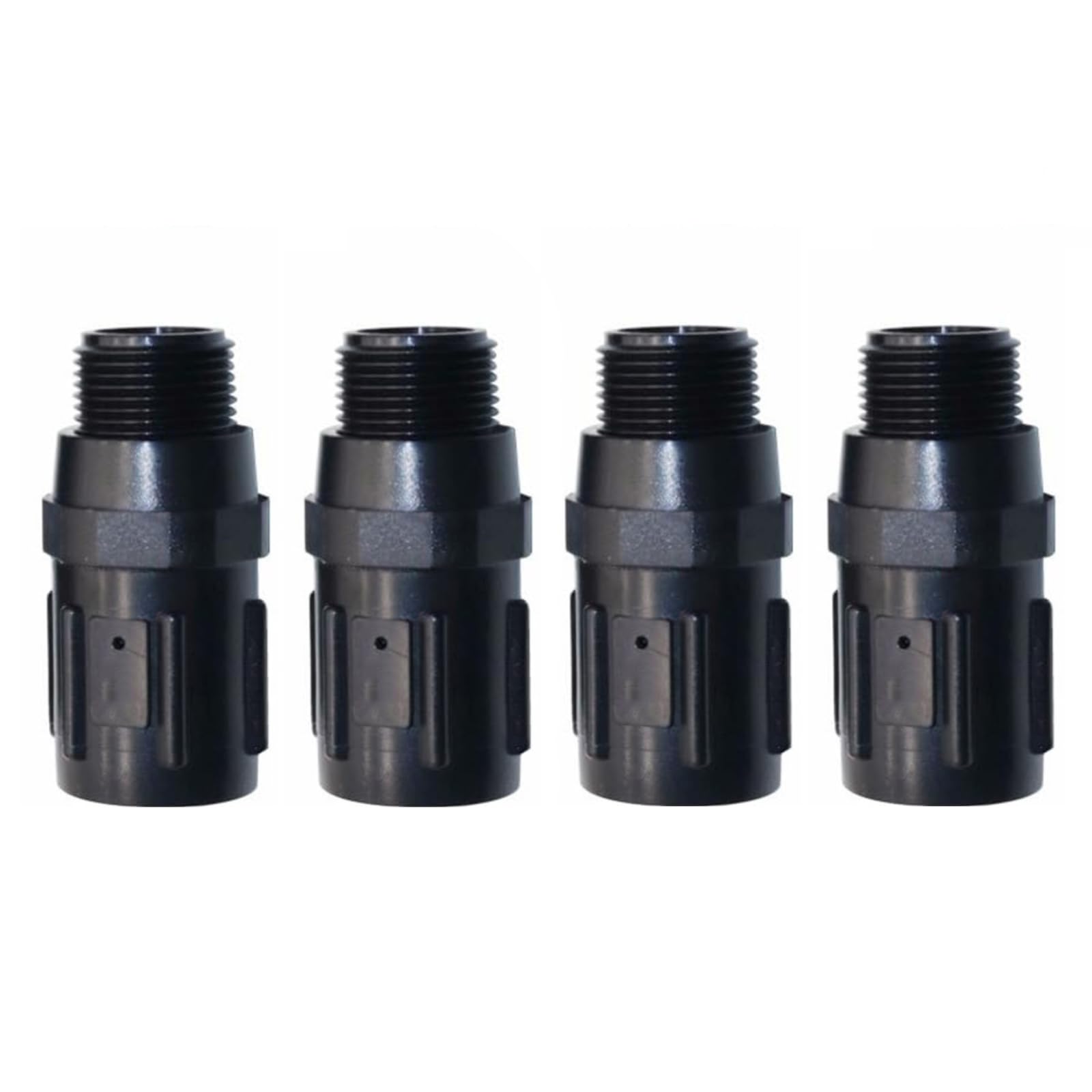 Lot de 4 régulateurs de pression de 15 psi, réduisent le remplacement de la pression d'eau entrante, régulateur d'irrigation goutte à goutte pour système d'arrosage de tuyau de jardinage