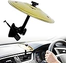 Car Cymbal, Car Cymbal Air Vent, Mini Drum Crash Cymbal For Car Vent, Suitable For All Types Of Vehicles (Gold)