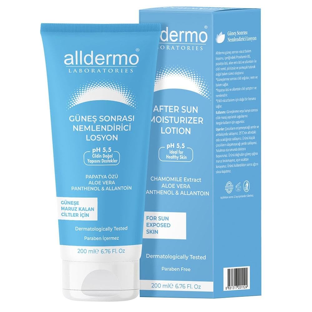 Alldermo Aftersun Güneş Sonrası Nemlendirici Losyon 200 ml
