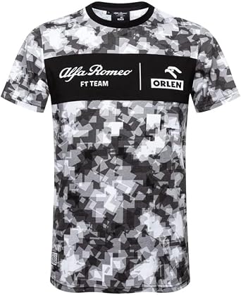 Alfa Romeo Racing F1 Mens Camo T-Shirt