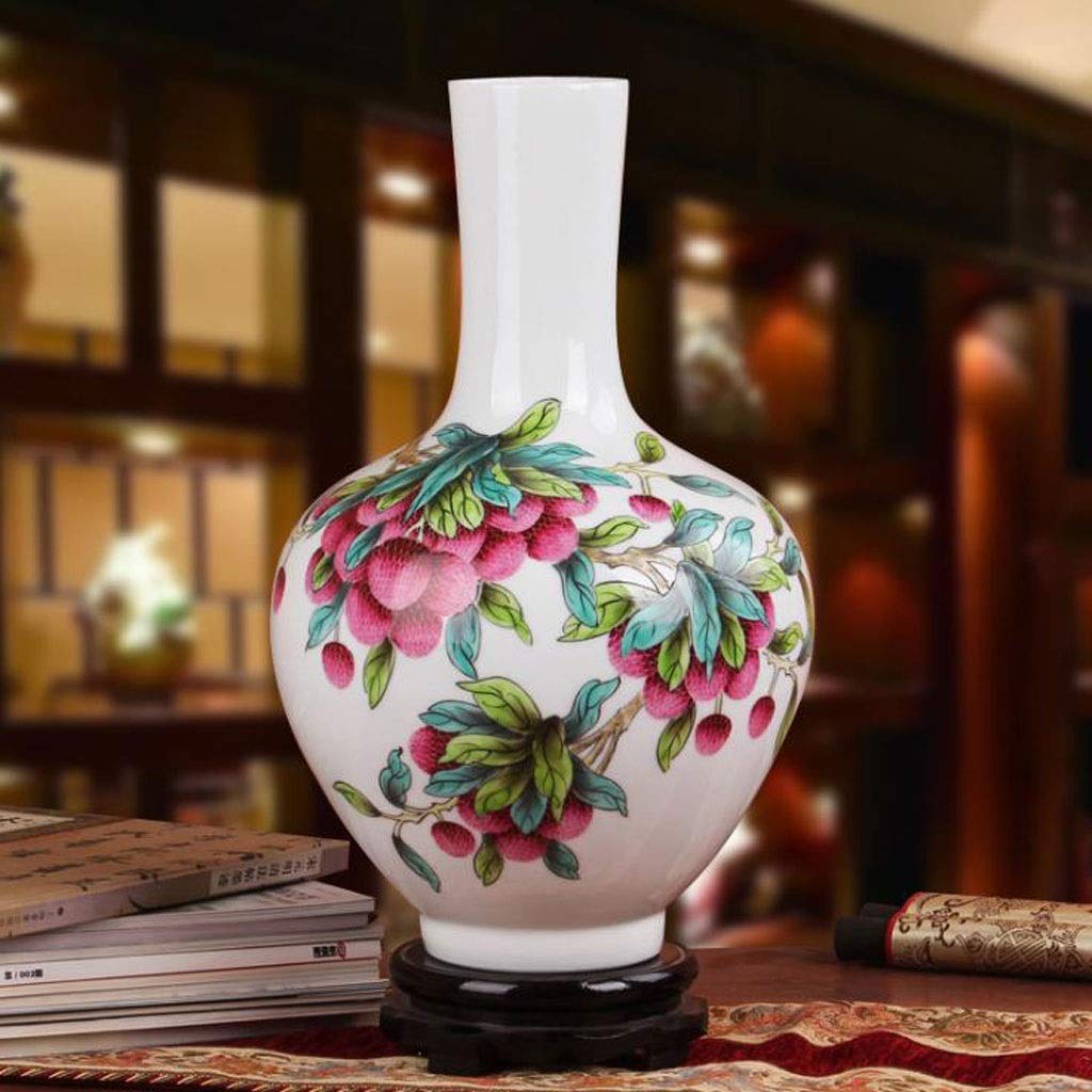 Vase en céramique pastel fait main, une porcelaine d'argile raffinée