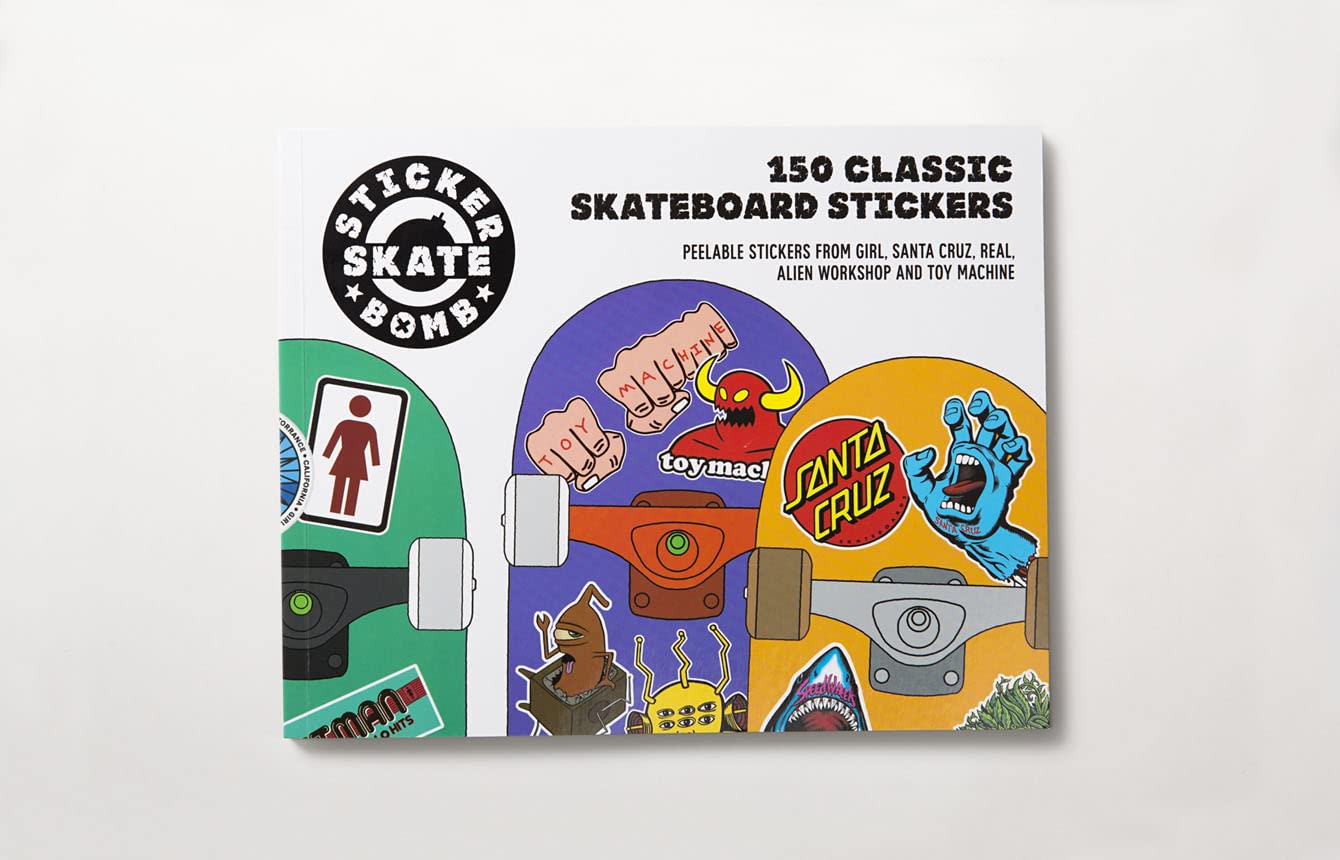 Stickerbomb Skateboard: 150 Classic Skateboard Stickers (Laurence King Publishing)