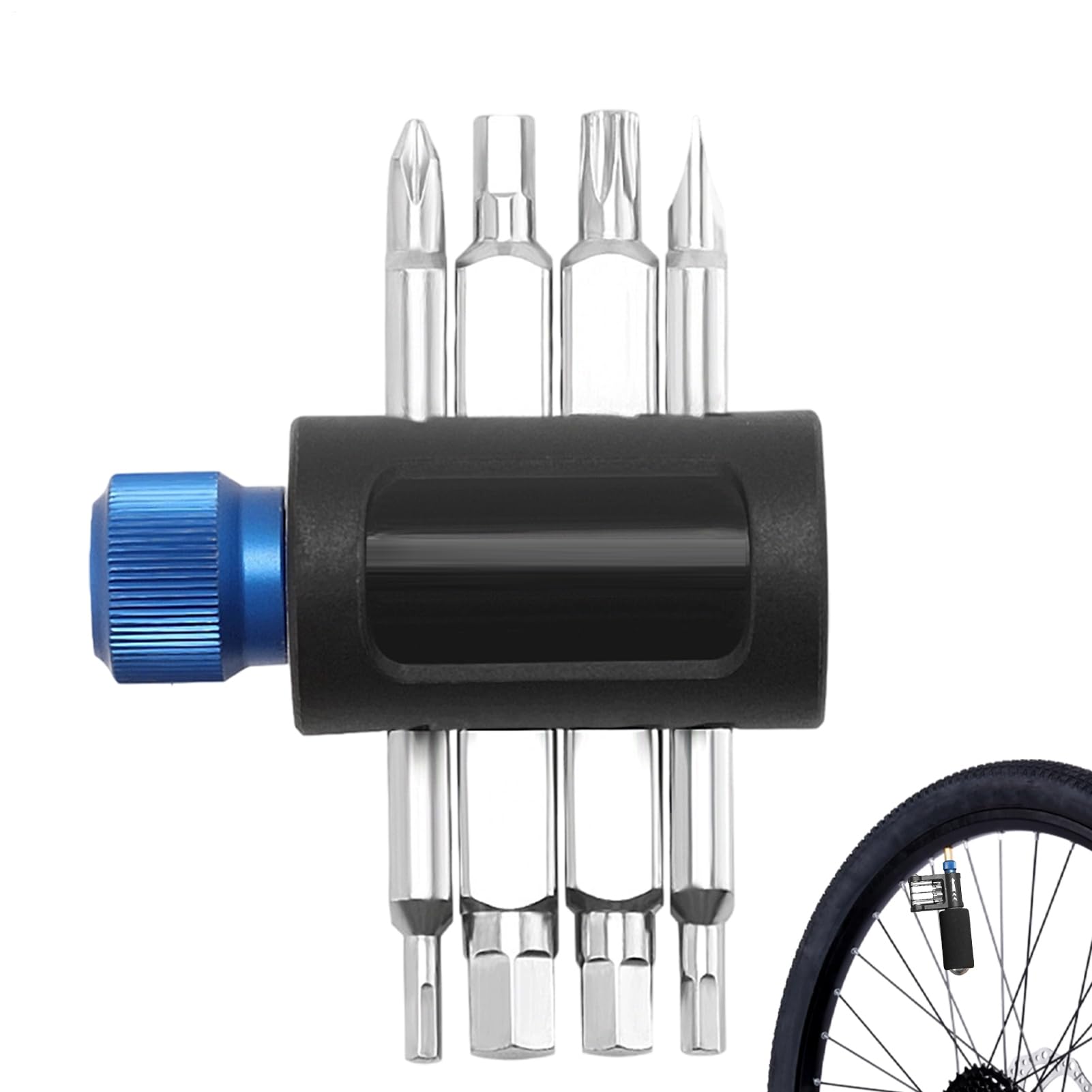 Trousse d'outils pour vélo portable pour réparer rapidement une panne sur la route