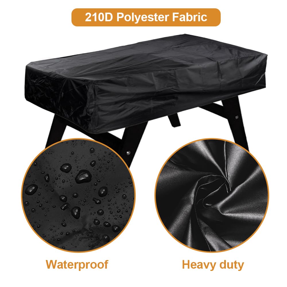 Funda impermeable para mesa de futbolín 63 pulgadas 210D resistente protector