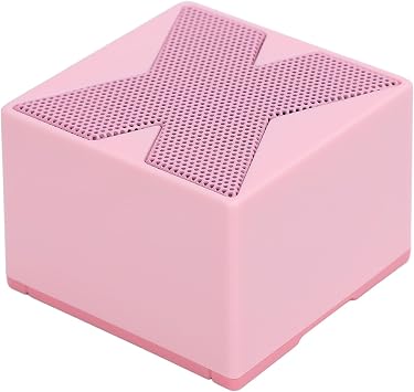 EBTOOLS Mini Bluetooth Speaker, Portable Tiny Speaker, Cordless Stereo Pairing, IP54 Small Speaker for Shower, Room, Bike, Car, Gift for Boys Girls Teens Rose