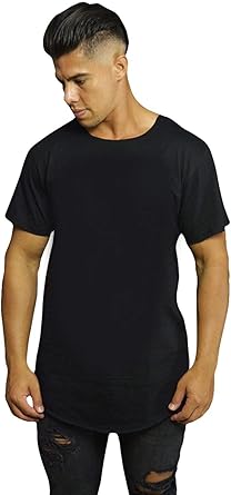 camisetas basicas longline