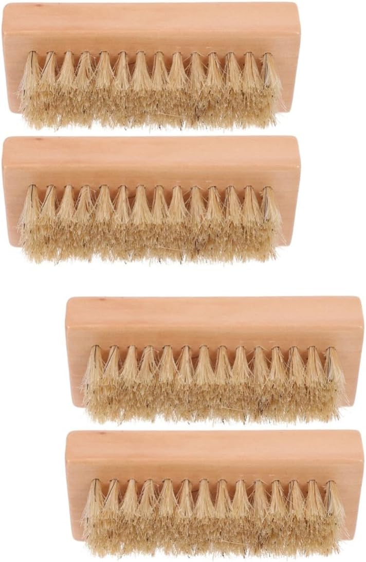Levemolo 4pcs Guitar Cleaning Brush Bristles for Dust Removal Guitars Ukuleles and Bass Instruments Material for Musicians and Music