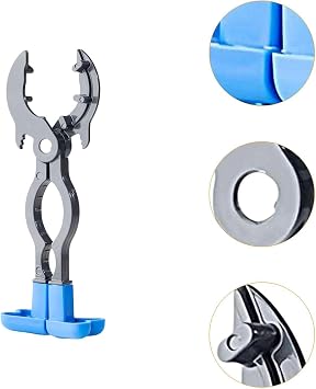 Milageto Multifunctional Tank Wrench Accessories for Liquefied Gas Tank Professional Gas Wrench for Welding Pressure Valve Open Walnut