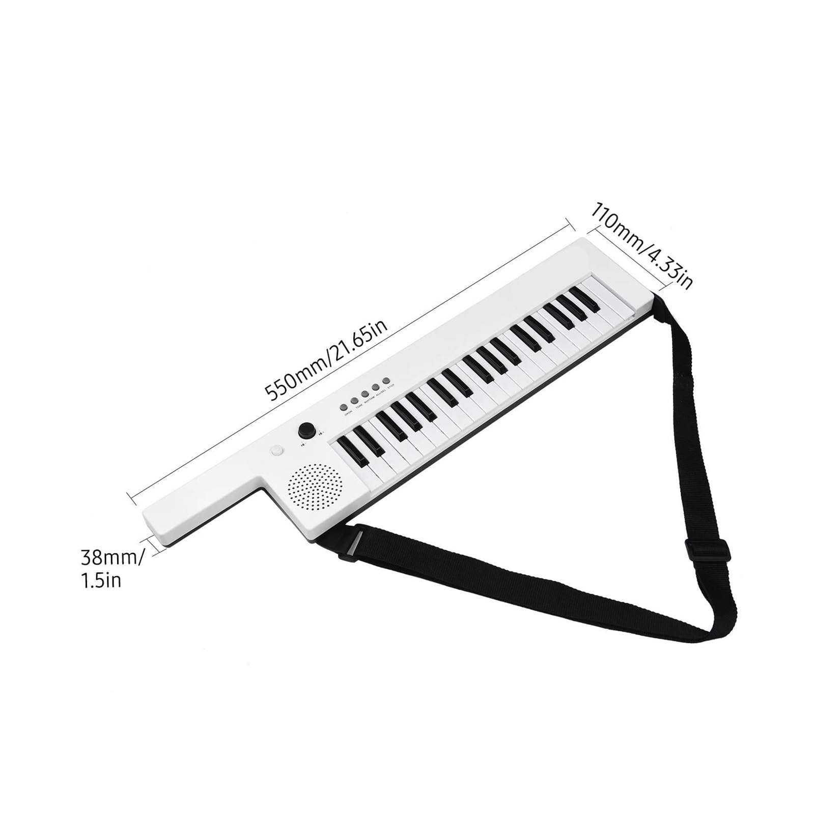 klawiatura elektroniczna Gitara Pianino Elektroniczne Z Mini Fortepianem Instrumenty Klawiszowe 37-klawiszowe Pianino Elektroniczne