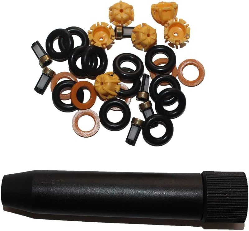 Kit de reparo e vedação para injetores de combustível BMW E36 E46 E39 FJ357 0280150440 – 6 conjuntos