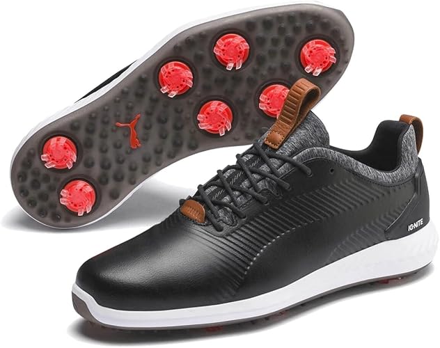 Amazon | [プーマ] ゴルフシューズ IGNITE PWRADAPT Leather 2.0