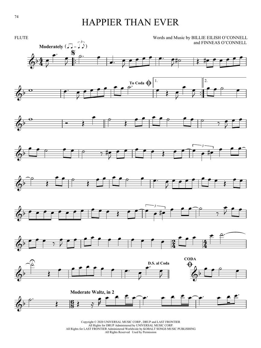 101 Top Hits for Flute.