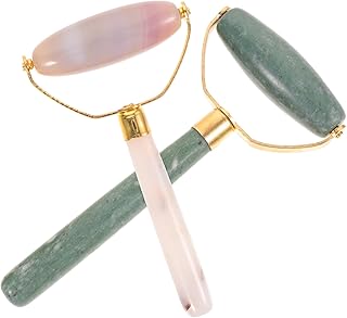 Rodillo de masaje de jade para mujer, rodillo...