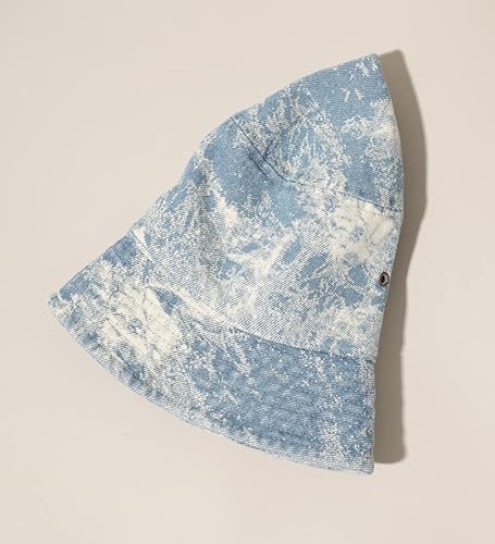 Miniatura 9 de MIRMARU Sombrero de pescador de mezclilla de lona de algodón 100% vintage, estilo informal, al aire libre, pesca, senderismo, safari.