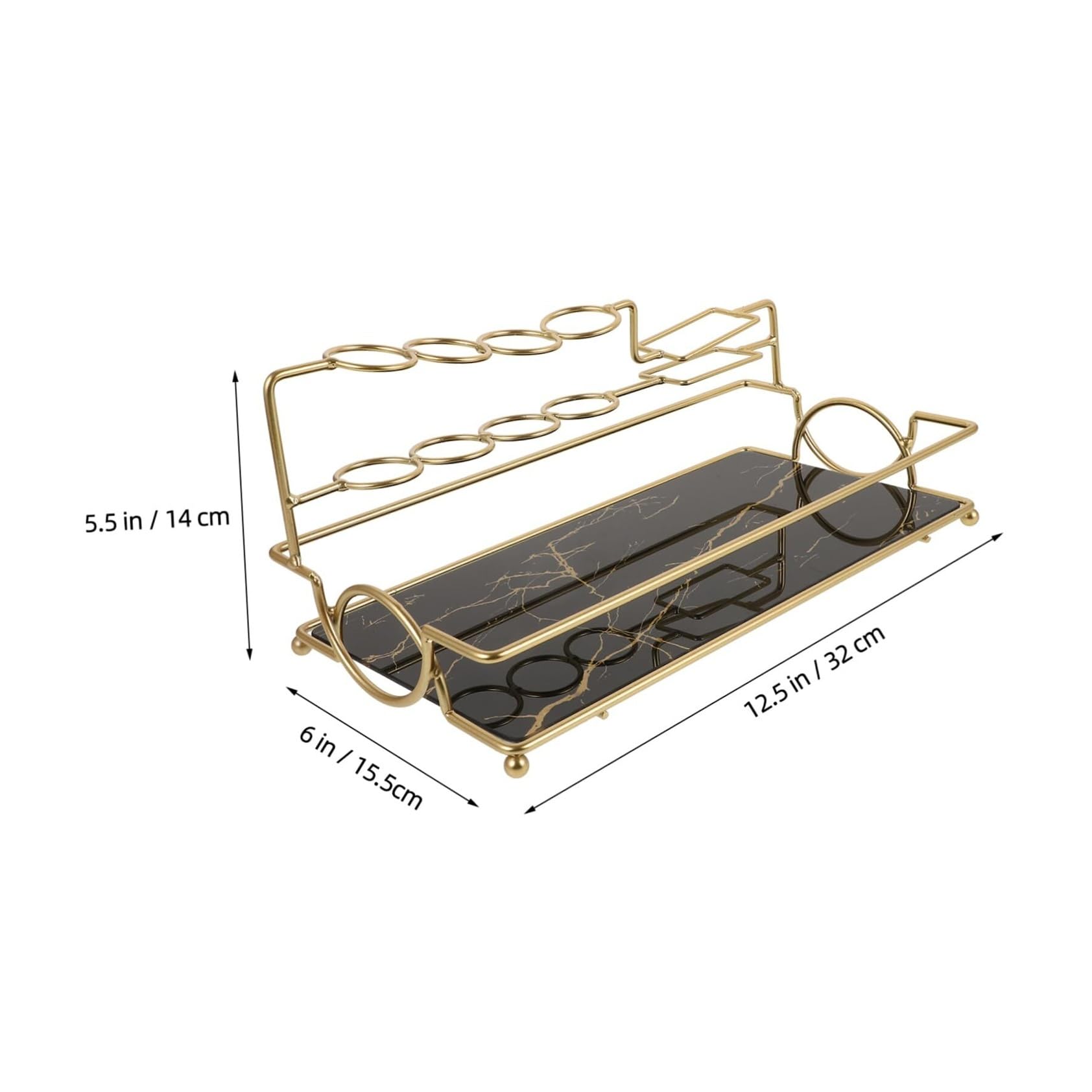Soportes para cepillos de Dientes Estante de Almacenamiento encimera for baño, Organizador Multiusos for Cepillo Dientes Organizador de Accesorios(Black)