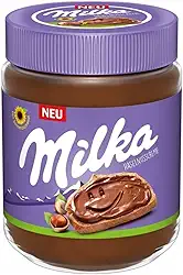 MILKA HAZELNUT CREME 350 GR POTE DE VIDRO - IMPORTADO
