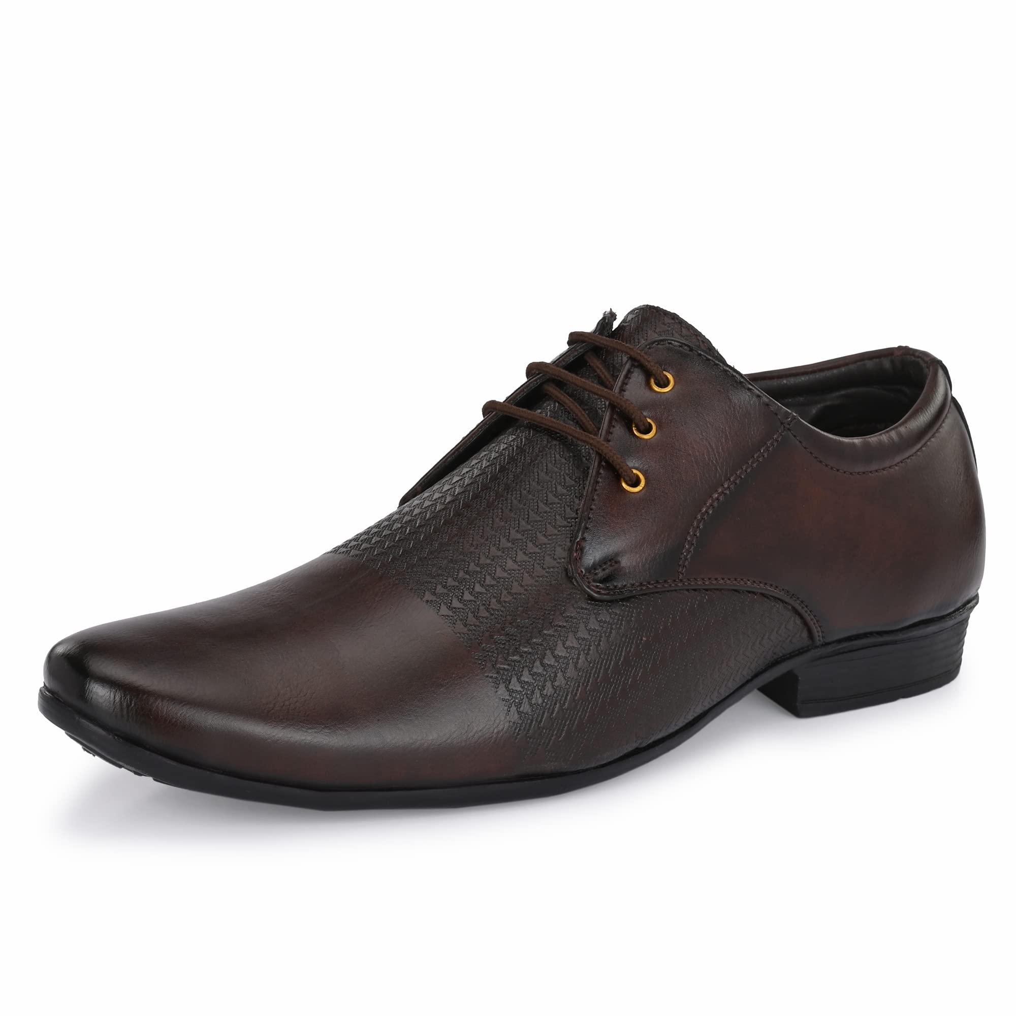 Shoe Island ® Premium Leather CLS995 Dark Brown Derby Lace-Up Office Ethnic Mens Formal Shoes for Men, Size 9 UK/India (B0BY39NCL1) Amazon Price History, Amazon Price Tracker