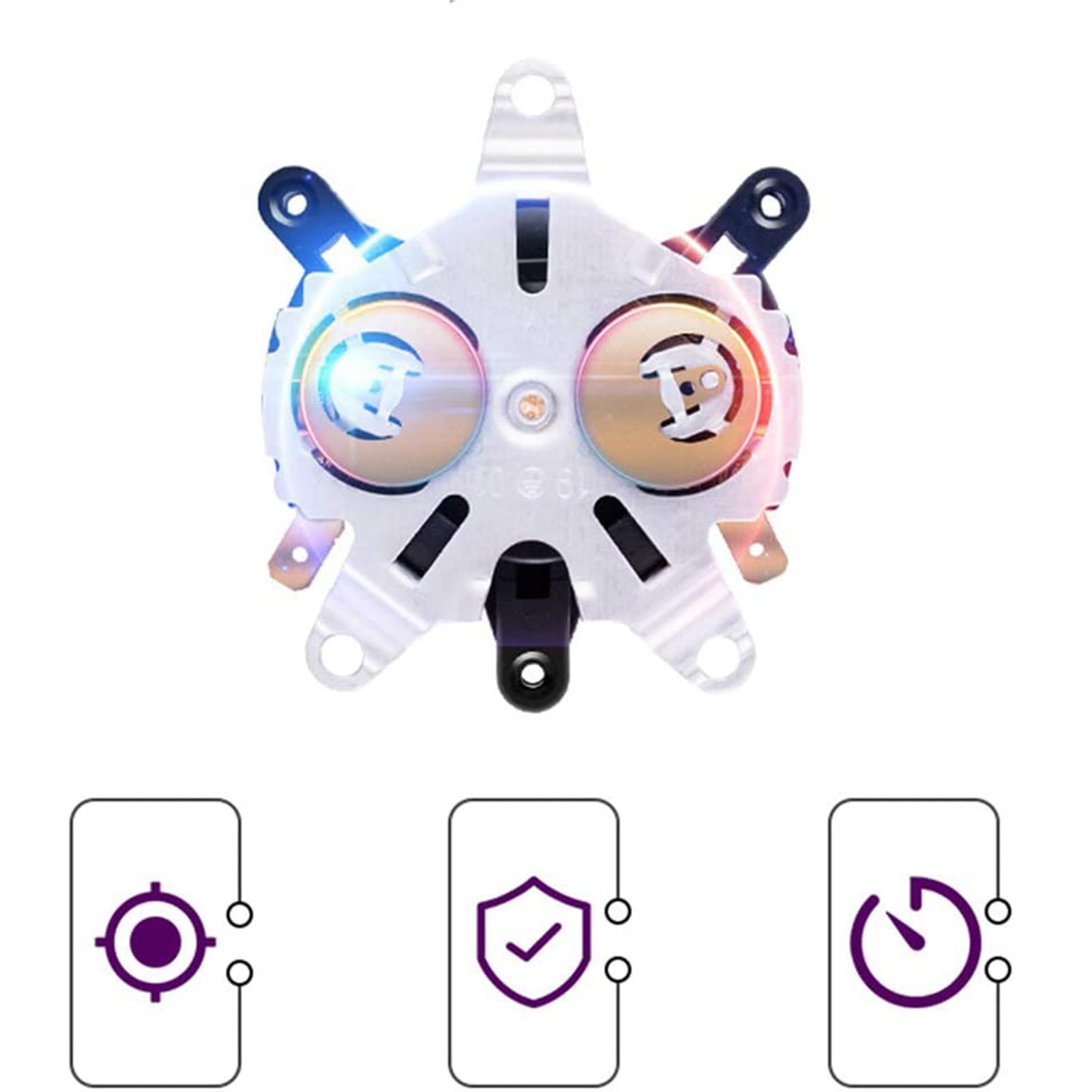 Hervidor Eléctrico, Gran Capacidad De 2,5 L, Capa Exterior De PP, De Acero Inoxidable, Apagado Automático Y Función De Protección contra Ebullición, Preservación del Calor del Sello,Negro