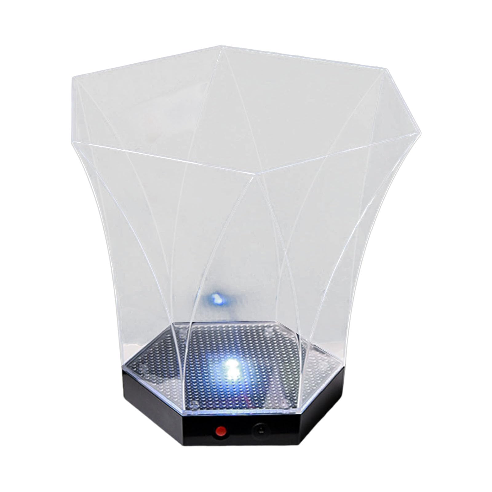 YROHGKPN Bucket Battery Powered 6L Large Capacity Ice Container with Changing Lights Ice Bucket for Beverage Coolers