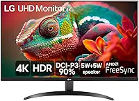 Monitor LG 32" 4K UHD HDR10 60Hz 4ms Free Sync Preto 32UR500-B.AWZM