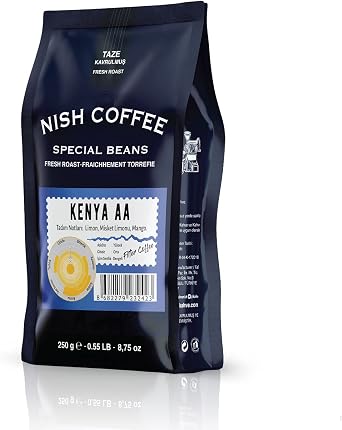 Nish Filtre Kahve Kenya 250 Gr - Çekirdek