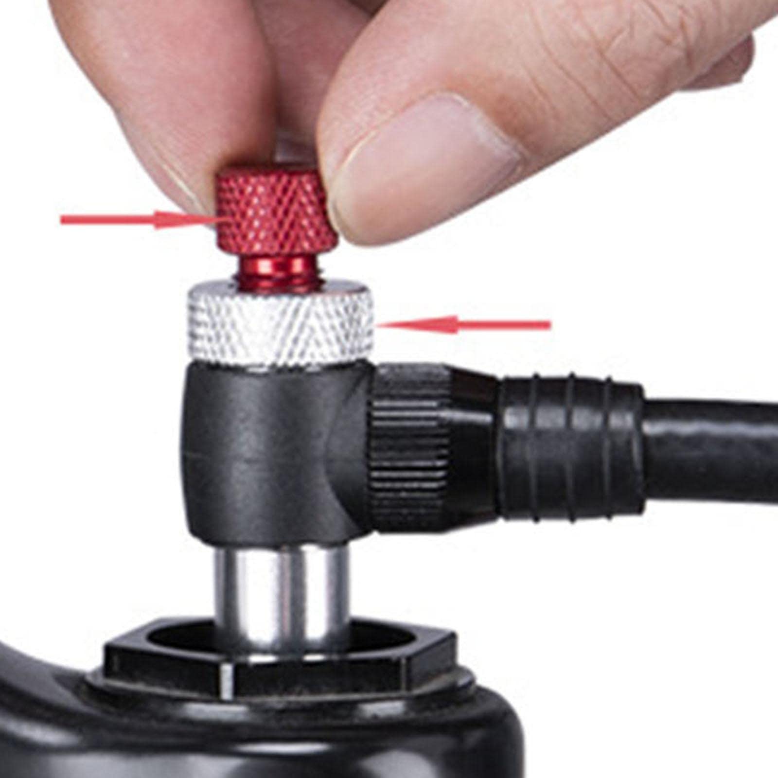 Fourche compacte haute pression 400 psi VTT et pompe à amortisseur arrière