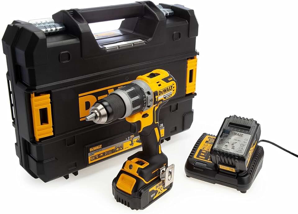 DCD796M2 18v XR Brushless Compact Combi Hammer Drill - 2 x 4