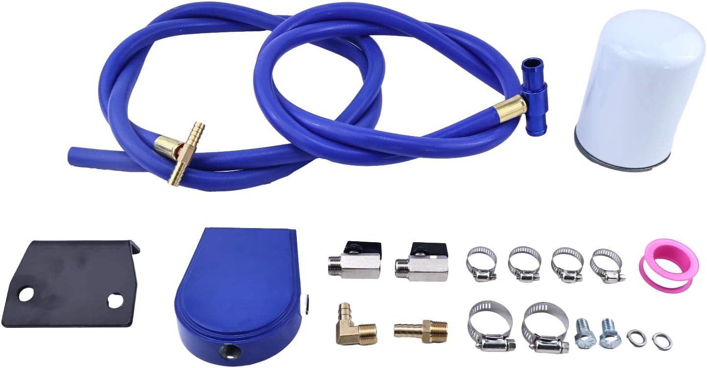 HOLDWELL Coolant Filter Kit compatible with Ford 6.4 2008-2010