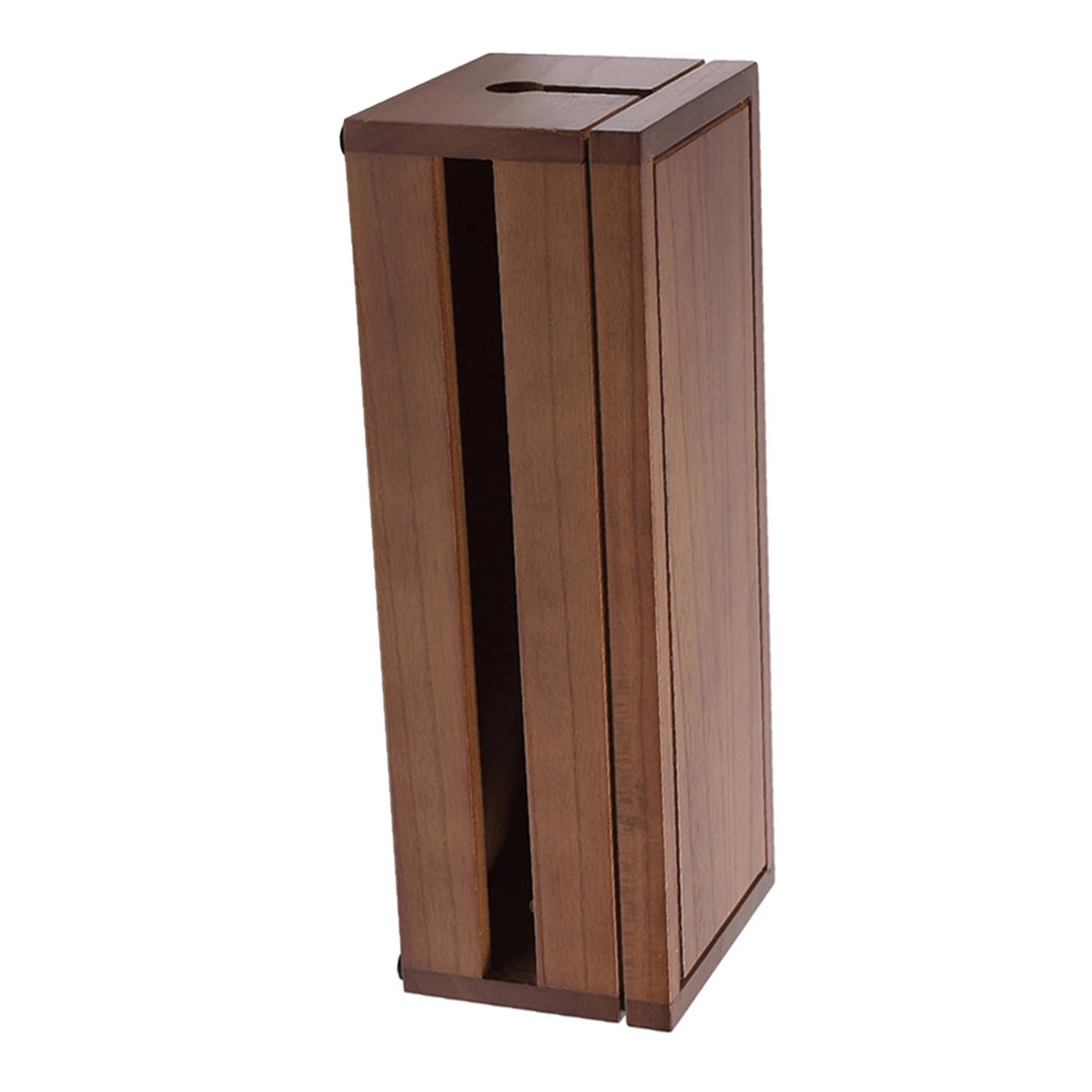 Gatuida Scatola Design Multifunzionale Color Caffè Raccogli Cavi Elettrici in Legno di Paulownia e Dissipazione del Calore per Organizzare e Proteggere i Fili a Casa in Ufficio