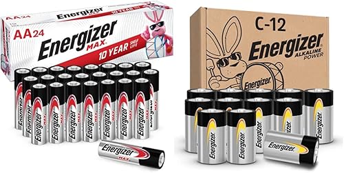 Energizer Pilas alcalinas AA y C (36 unidades)