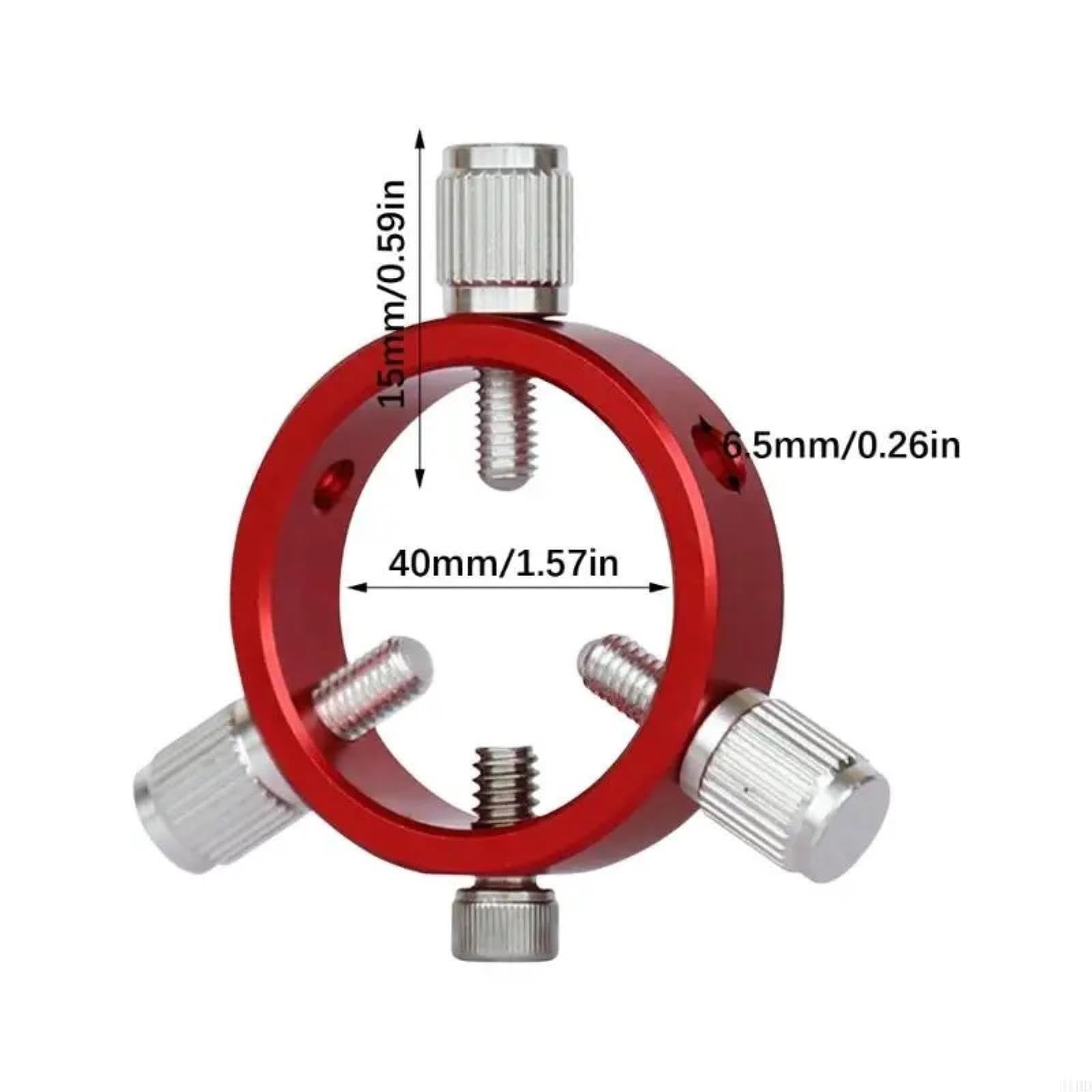 Juego de Anillos guía Tubo telescopio aleación