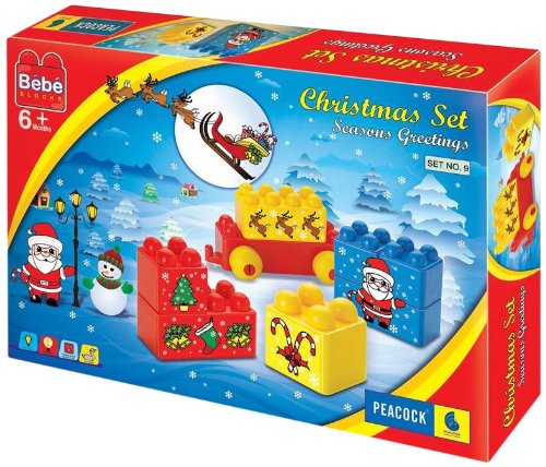 Peacock Toys Bebe Christmas Set, Multi Color