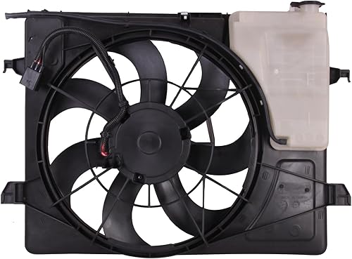 Miniatura 541 de Conjunto de ventilador de refrigeración del radiador del motor de repuesto de equipo original para Chevrolet Cruze 1.4L Auto 2016 OE No. 39012568