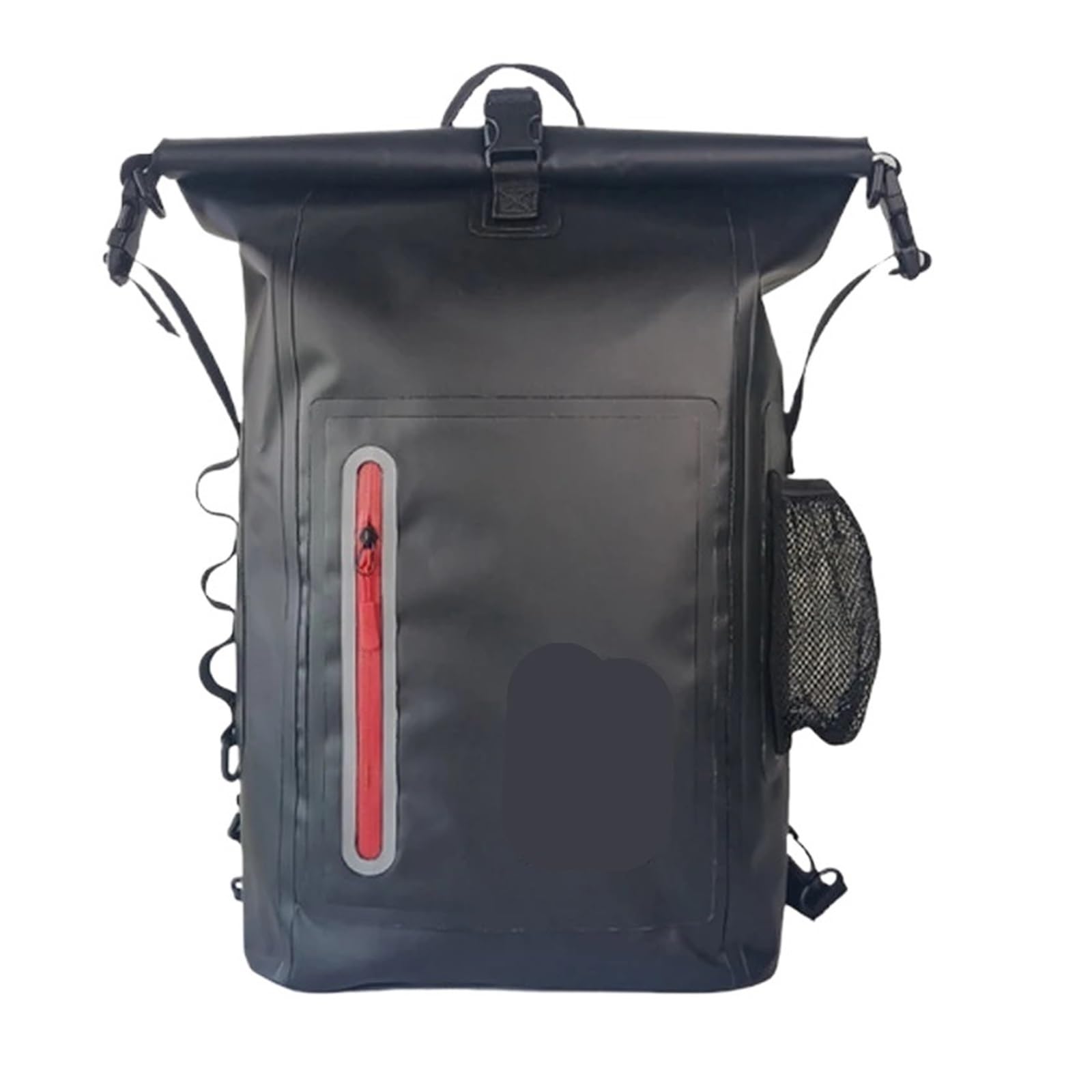 Großer wasserdichter Kajak-Trockenbeutel-Schulterrucksack(Black)