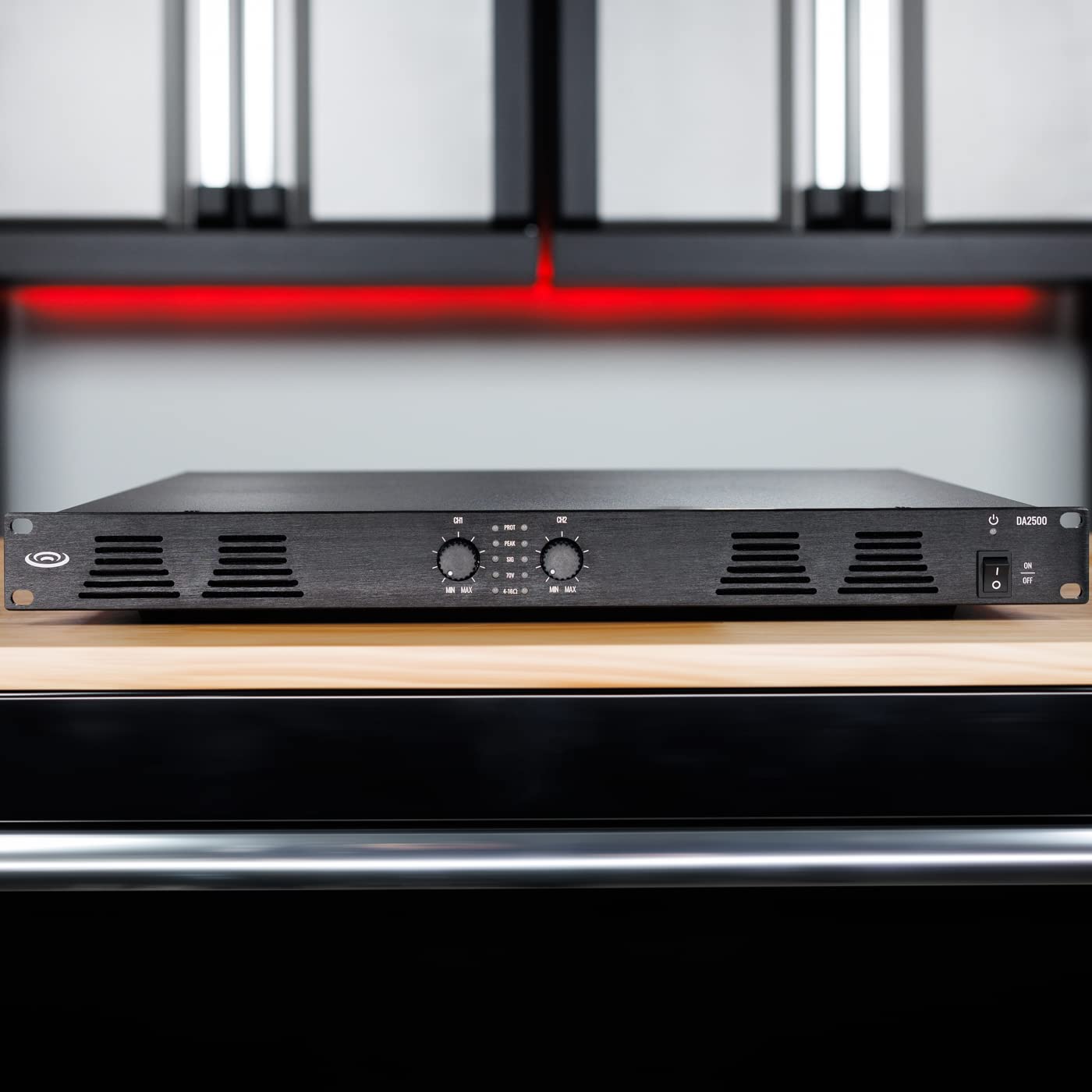 Amazon.com: Pure Resonance Audio DA2500 Dual-Impedance 500W Rack