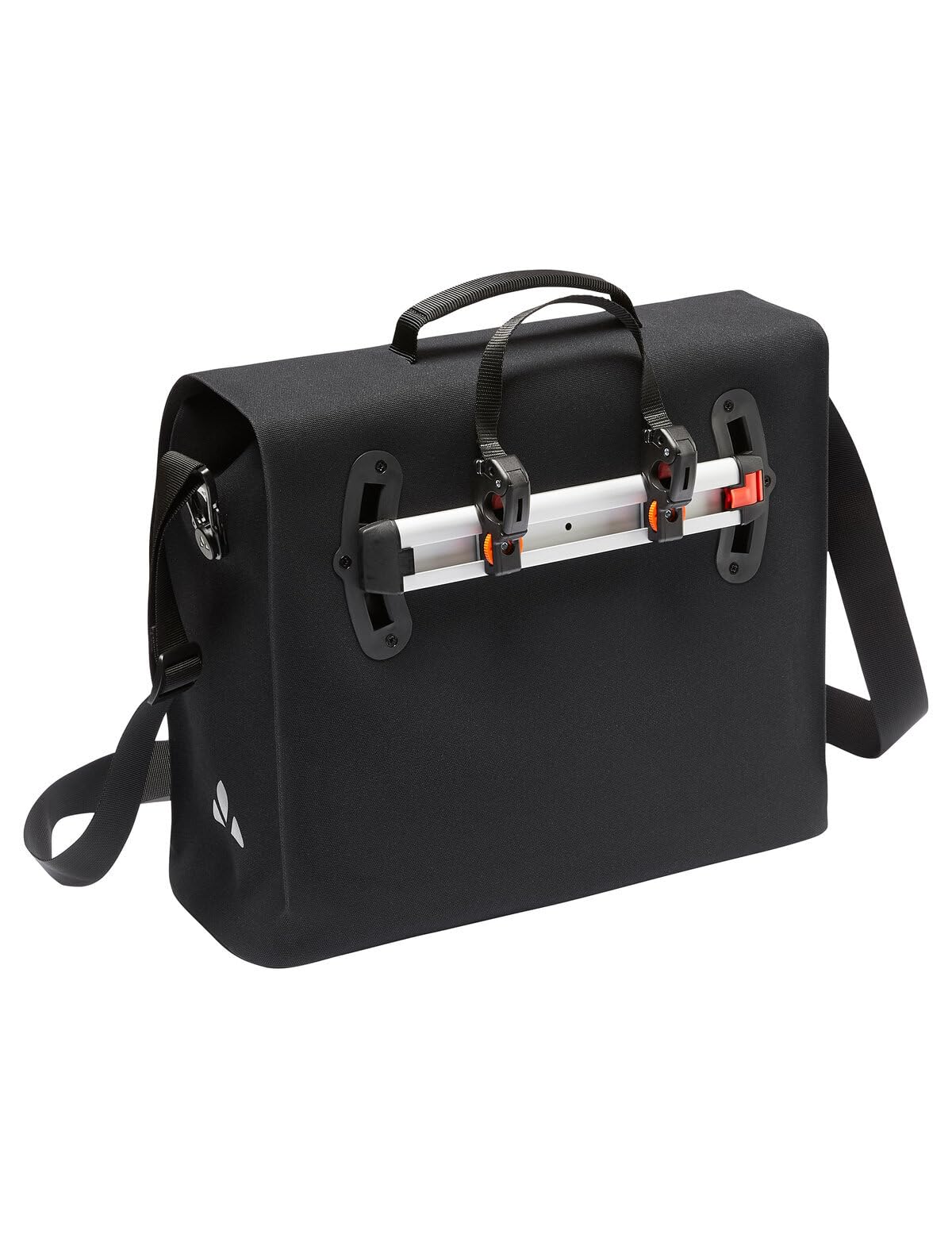 VAUDE wasserdichte Fahrradtasche für Gepäckträger, 20L mit Laptopfach 15,6", QMR 2.0 - für Pendeln und Alltag, Manufactured in Germany